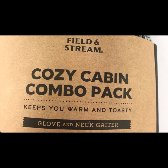 Field & Stream Womens Marled Snood & Mittens Set - Picture 5 of 6